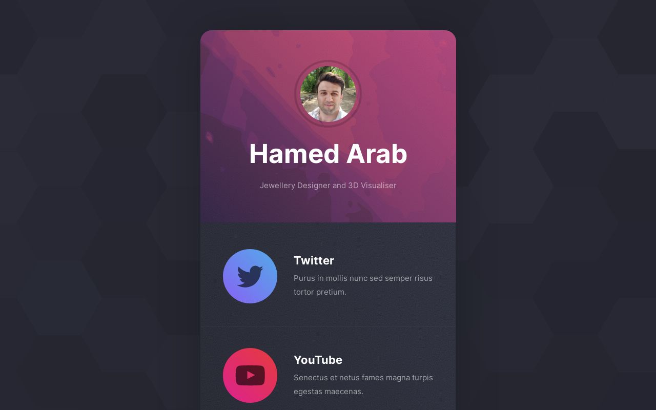 Carrd profile picture for @hamed